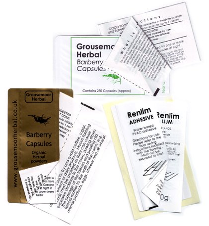 Collection of leaflets